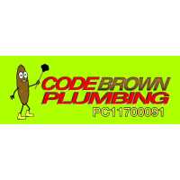Code Brown Plumbing Logo