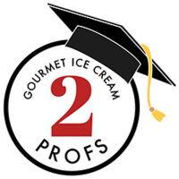 2 Profs Gourmet Ice Cream Logo