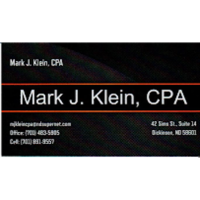 Mark J. Klein, CPA Logo