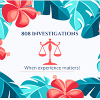 808 Investigations - Debra Allen, Hawaii Private Investigator Hawaii Private Detective Logo