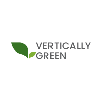 Vertically Green Logo