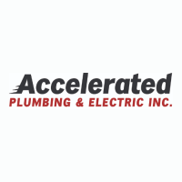 Accelerated Plumbing and Electric Logo