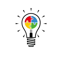 Digital Marketing Puzzle Logo