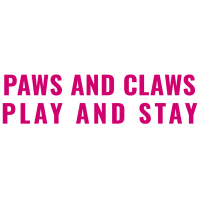 Paws and Claws Play and Stay Logo