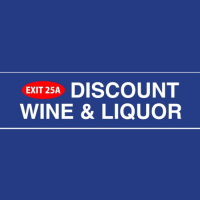 Exit 25A Discount Wine & Liquor Logo
