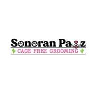 Sonoran Pawz Cage Free Grooming Logo