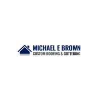 Michael E Brown Custom Roofing & Guttering Logo
