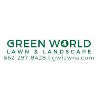 Green World Lawn & Landscape Logo