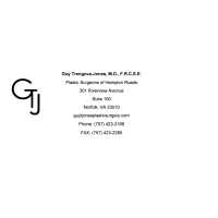 Guy Trengove-Jones MD, Plastic Surgeons of Hampton Roads Logo