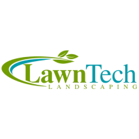 LawnTech Landscaping Logo