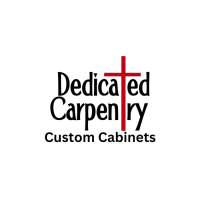 Dedicated Carpentry Custom Cabinets Logo