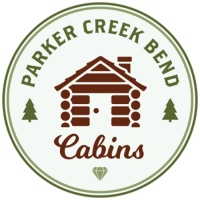 Parker Creek Bend Cabins Logo