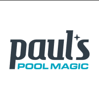 Paul's Pool Magic Service and Repair Logo