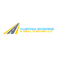 Custom Striping & Seal Coating Logo