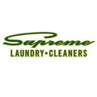 Supreme Laundromat & Cleaners Logo
