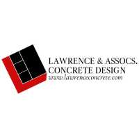 Lawrence & Assocs. Concrete Design Logo