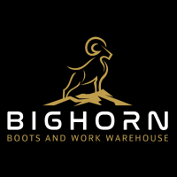 Bighorn Boots and Work Warehouse Logo