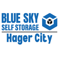 Blue Sky Self Storage - Hager City Logo