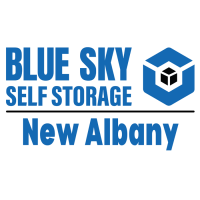 Blue Sky Self Storage - New Albany Logo