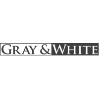 Gray & White Law Logo