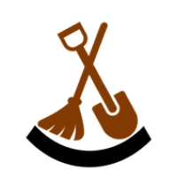 Broom & Shovel Logo