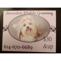 Amanda's Mobile Grooming Logo