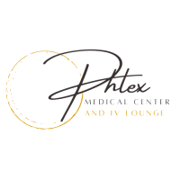 PHLEX Medical Center and IV Lounge Logo