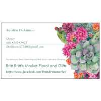 Britt Britts Market Floral and Gifts Logo