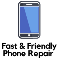 Fast and Friendly Phone Repair Logo