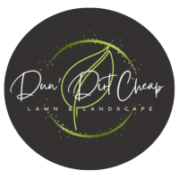 Dun' Dirt Cheap Lawn & Landscape Logo