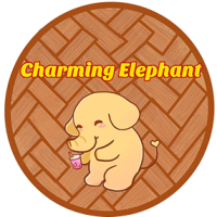 Charming Elephant Logo