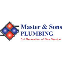 MASTER and SONS PLUMBING Logo