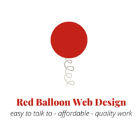 Red Balloon Web Design Logo