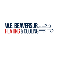 W E BEAVERS HEATING & COOLING Logo
