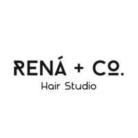 RenÃ¡ + Co. Hair Studio Logo