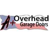 A+ Overhead Garage Doors Logo