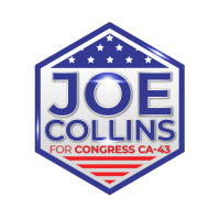 Joe Collins For Congress Logo