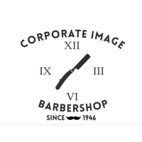 Corporate Image Barber Shop Logo