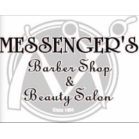 Messenger's Barber Shop & Beauty Salon Logo
