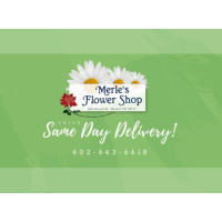 Merle's Flower Shop Logo