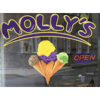 Mollyâ€™s Hand Dipped Ice Cream / Molly's Playhouse Logo