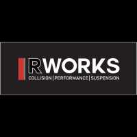 R Works Collision Autoglass Suspension Logo