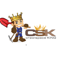 The CrawlSpace King Logo