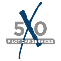X-5-0 Pilot Car Services Logo
