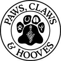 Paws, Claws, and Hooves Veterinary Center Logo