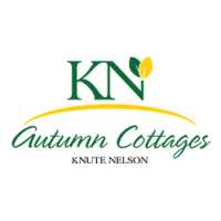 Autumn Cottages by Knute Nelson Logo