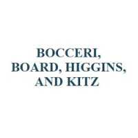 BOCCERI, BOARD, HIGGINS, AND KITZ Logo