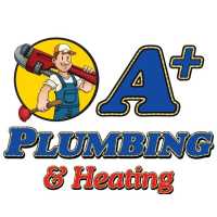 A+ Plumbing And Heating Logo