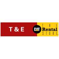 T&E The Cat Rental Store Logo