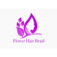 Flower Hair Glam Logo